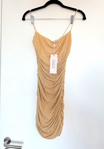 Polly ruched rhinestone - polly,