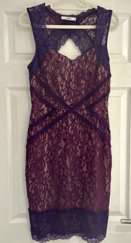 Oasis purple floral lace - purple,