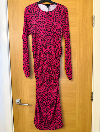 New look pink black floral - new,