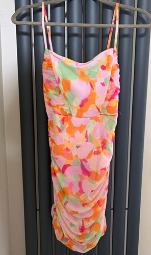 Stradivarius floral ruched - floral,