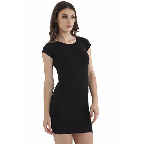 Ladies plain jersey stretch - ladies,