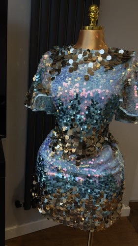 Boohoo blue silver - boohoo, sequin