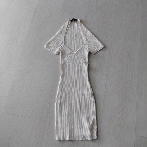 Cream dress from - cream, missguided
