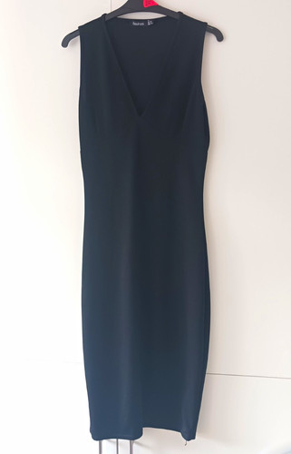 Boohoo black bodycon midi - boohoo,