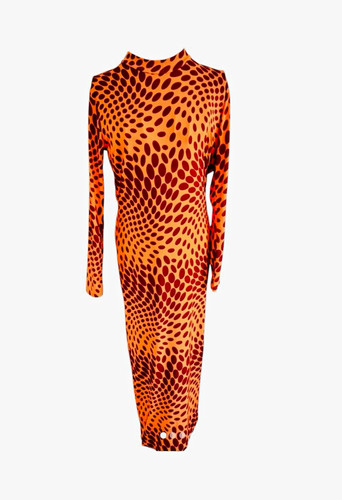 Missguided orange brown open - brown,