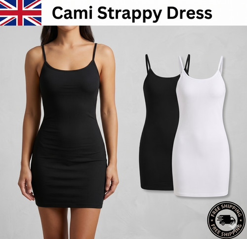 Ladies strappy cami mini - cami,