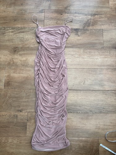 Rucheddress pink mididress - rucheddress,
