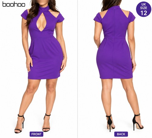 Boohoo purple mini - boohoo,