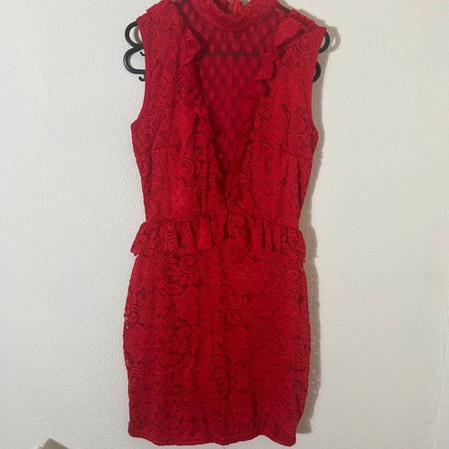 Boohoo nwt red floral - nwt, &