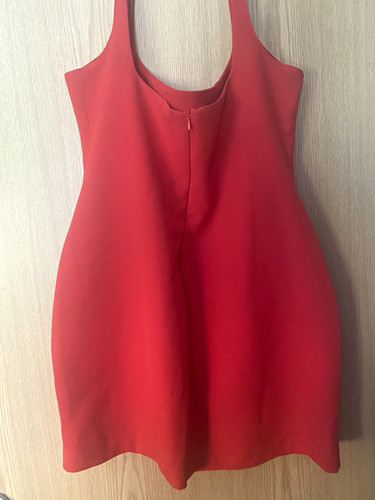 Zara red bodycon short - red,