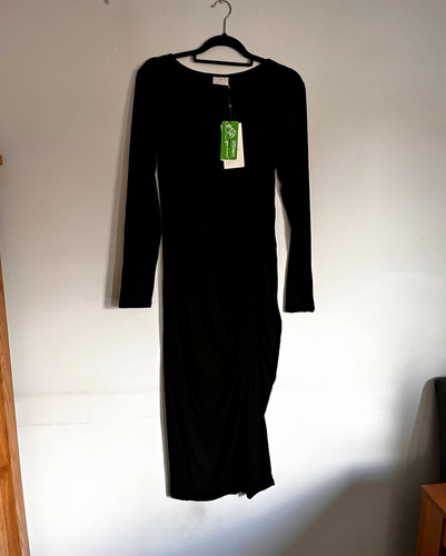 Kaffe black ruched jersey - kaffe,