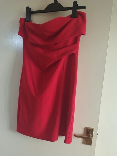 George red off - red, off-the-shoulder