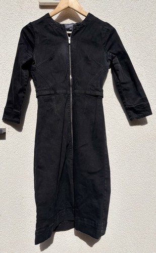 Ladies black stretch denim - |,