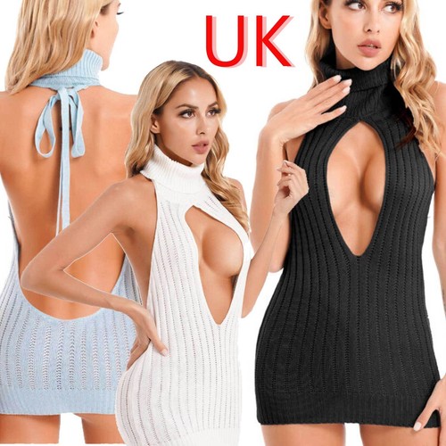 Women knitted turtleneck - knitted,