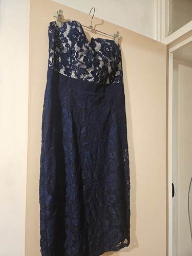 Lace navy tube - tube, new