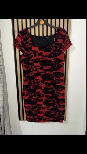 Ladies red and - and, black