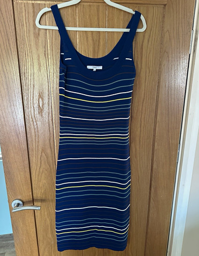 Next blue striped sleeveless - striped,