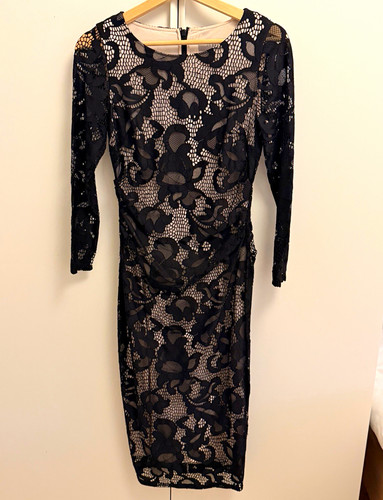Coast black floral - black, lace