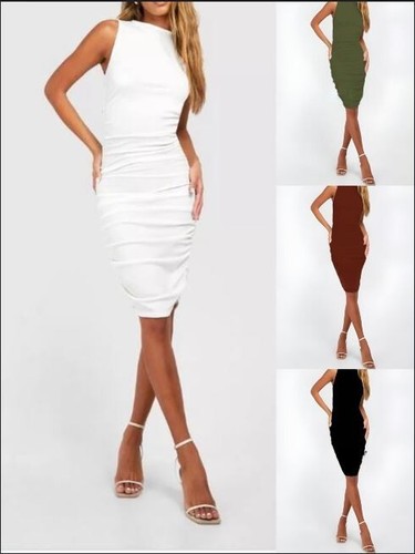 Womens sleeveless ruched - womens,