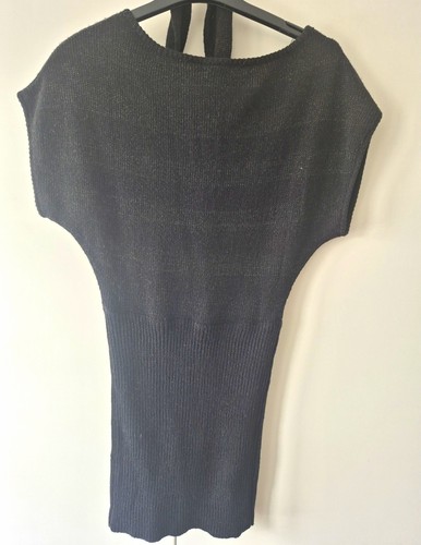 Size black knit bodycon - 10,