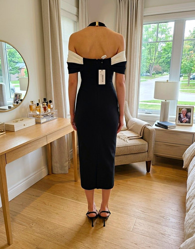 Karen millen black white - black,
