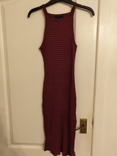 Burgundy bodycon dress - ,