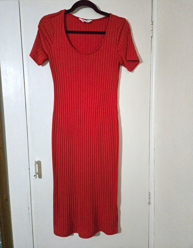 Primark red ribbed knit - primark,