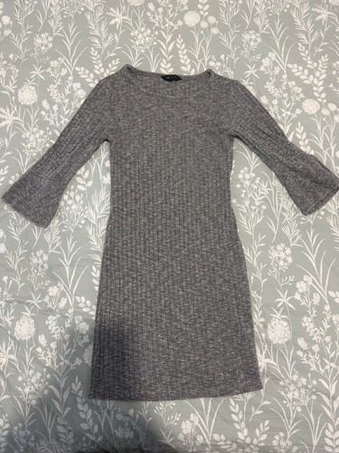 New look grey ribbed - new, knit