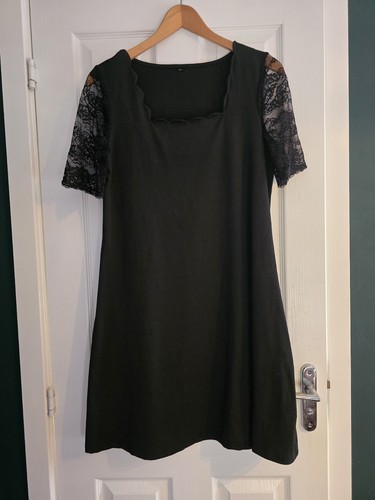 Black dress with - dress,