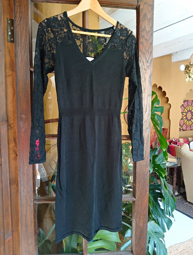 Reiss black bodycon dress - reiss, uk
