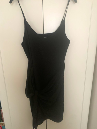 River island black bodycon - river,