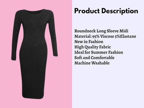 Womens ladies long - ladies, midi