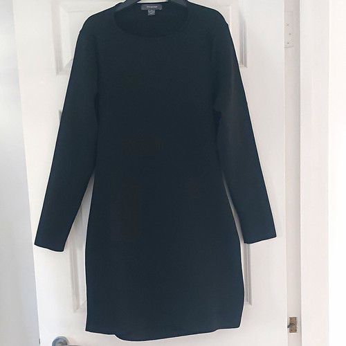 Primark black bodycon cut out - black,