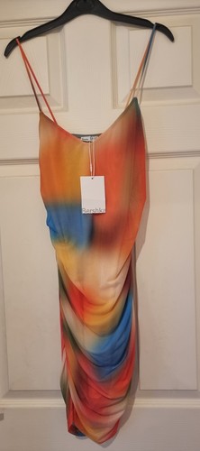 Bershka multi coloured ruched - coloured,