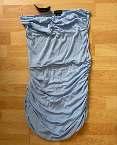 Boohoo blue strapless - blue, bandeau