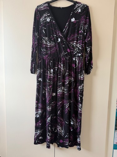 Purple abstract print - abstract,