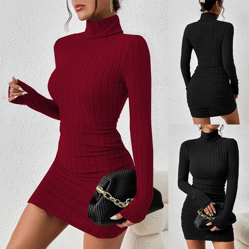 Ladies ribbed stretch long - ribbed,