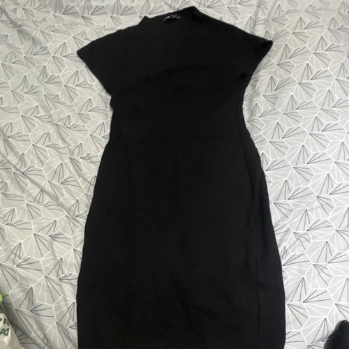 Zara black bodycon dress - zara,
