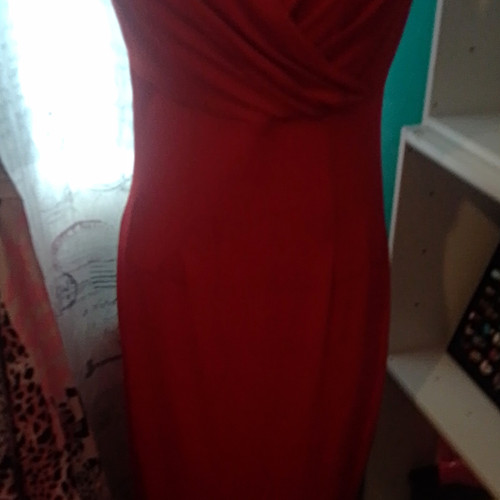 Elite99 red sleeveless bodycon - elite99,