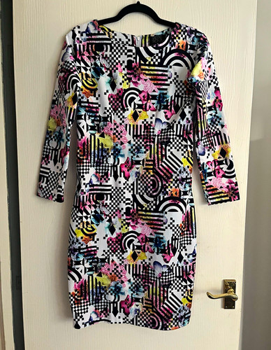 Abstract multicolour bodycon - abstract,