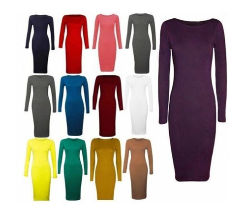 Women bodycon long - women, sleeve