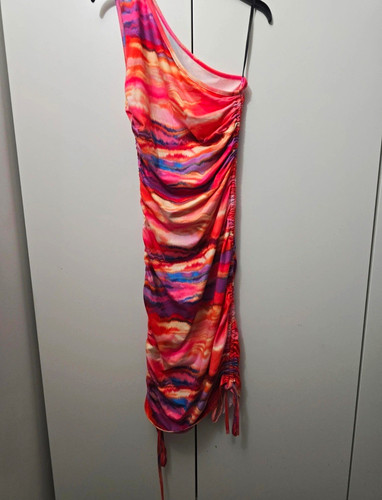 Shein one shoulder ruched - shein,