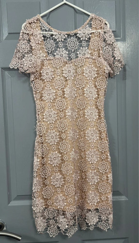 Club nude floral - club,