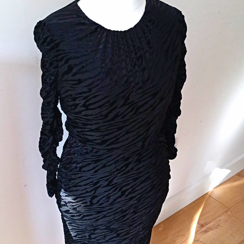 Coast black zebra animal print - black,