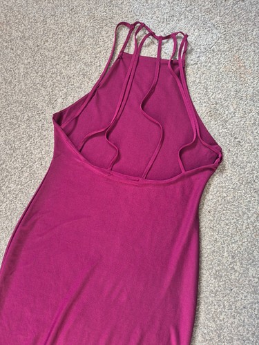 Halter neck burgundy