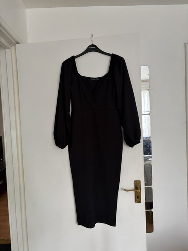 Puff sleeve dress - puff,