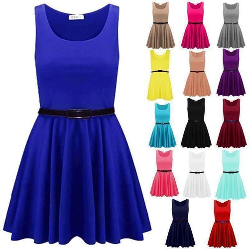 Womens ladies skater dress - womens,