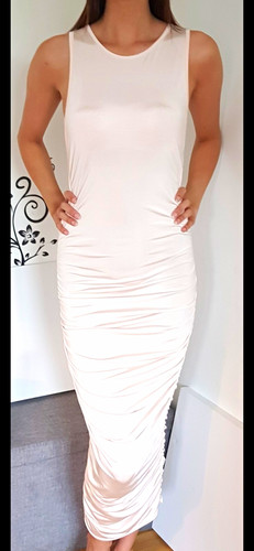 Women cream ruched - cream,
